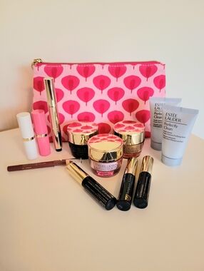 13 Piece Estée Lauder Makeup and Skincare Set